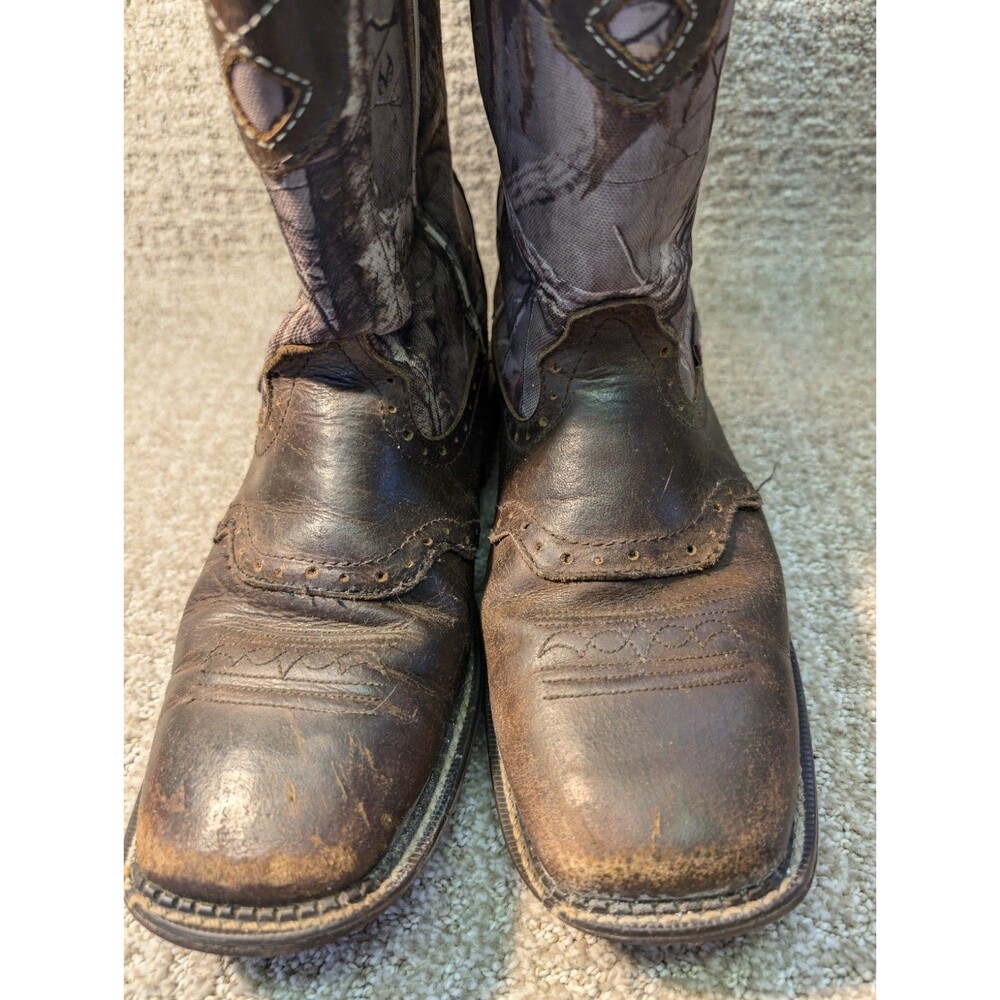 Justin Gypsy Boots Womens 10B Cowgirl Camouflage Brown L9609 - Picture 8 of 15